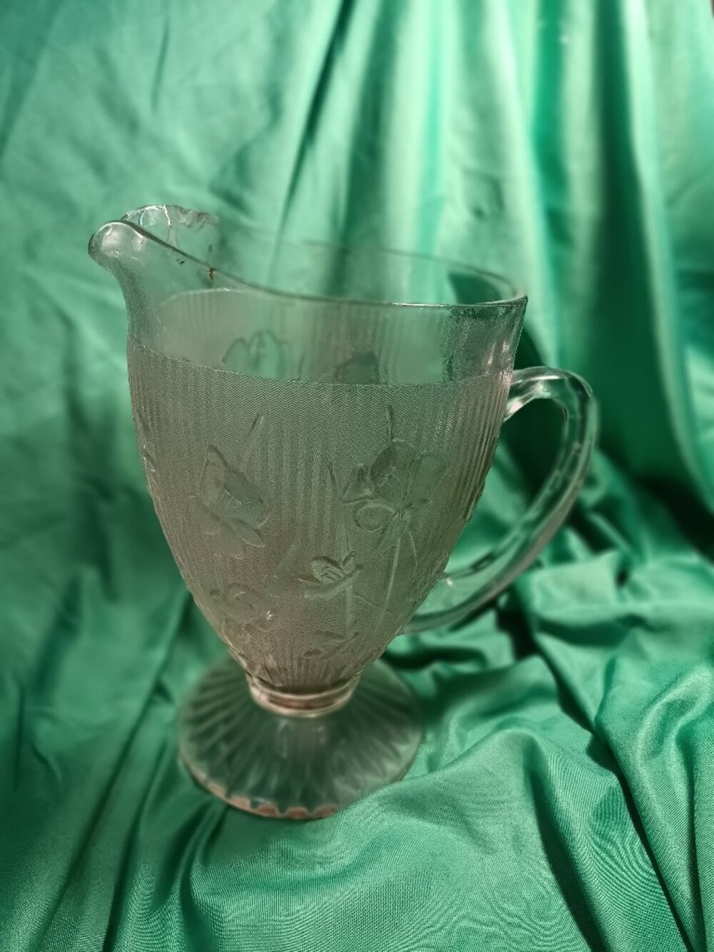 Flower Pitcher by Jeanette 56OZ.